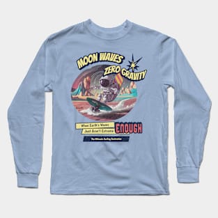 astronaut surfer Long Sleeve T-Shirt